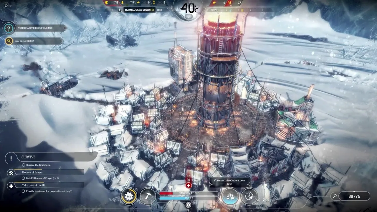 Frostpunk The Fall Of Winterhome Free Download PC Game