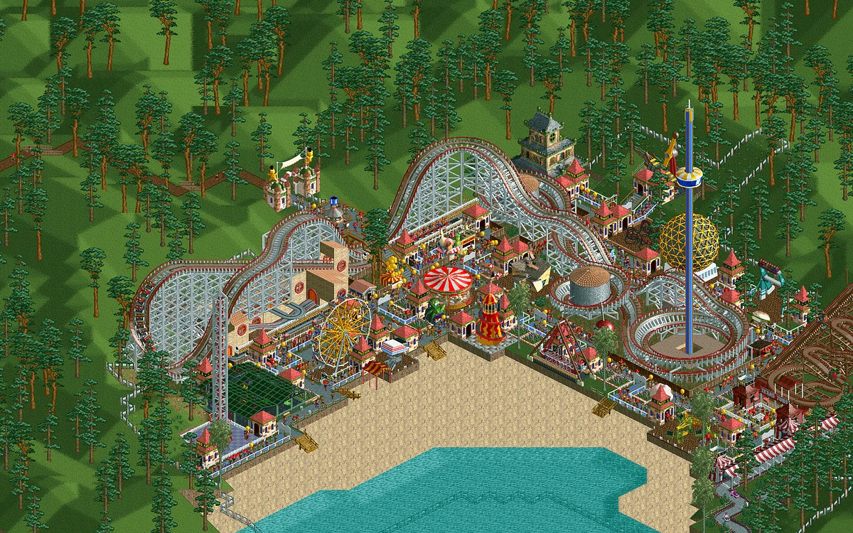 RollerCoaster Tycoon Mac