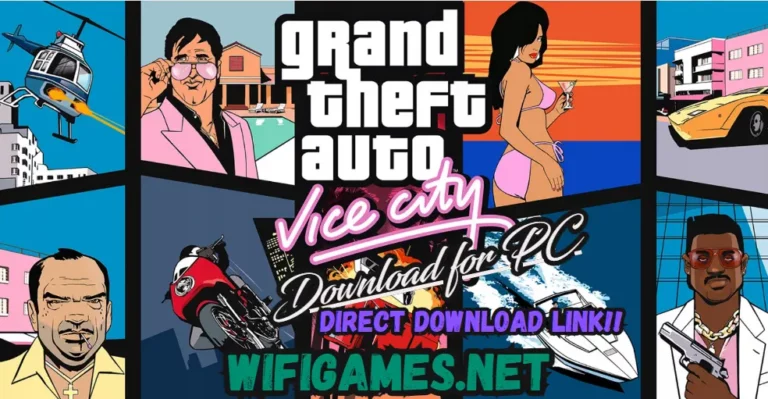 GTA Vice City Download for PC Full Version Highly Compressed 